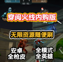 安卓传阅火线内购单机版/全金枪/全皮肤/全模式/免广/无限...
